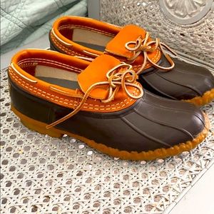 LL BEAN snow rain duck boots size 8